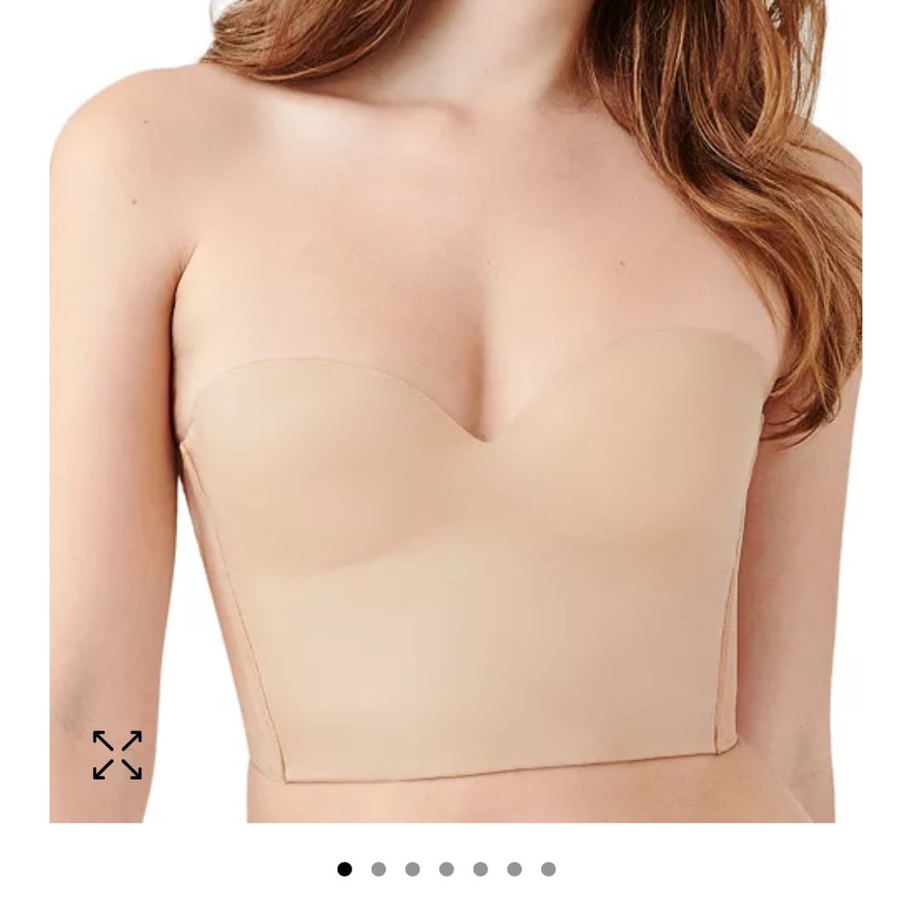 B.tempt’d by Wacoal Future Foundation low back strapless bra, au natural 36D